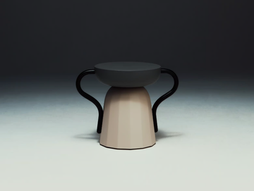 ALLIÉ - Polyurethane stool / coffee table by La Manufacture - view 3